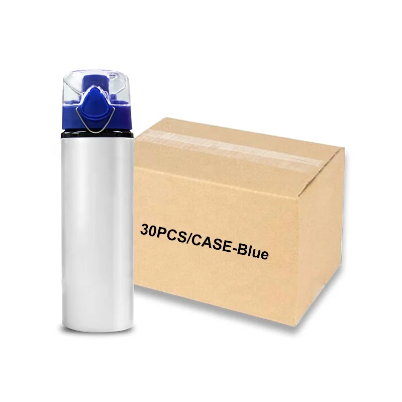 Factory Wholesale Bpa Free 750ml Aluminum Sublimation Sports Water Bottles With Leak Proof Lid Aluminum Bottle