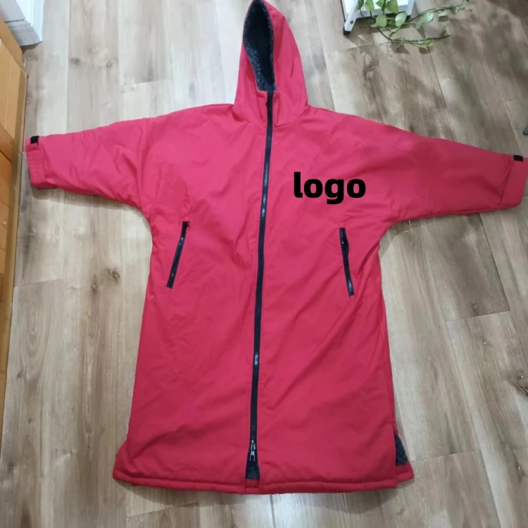 70x110cm Or Custom Winter Windproof changing Robe Waterproof Surfing Changing surfing Robe
