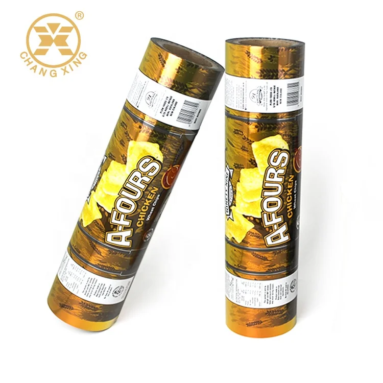 Food grade flexible food laminated film for instant food Ketchup Mayonnaise Sachet Roll film