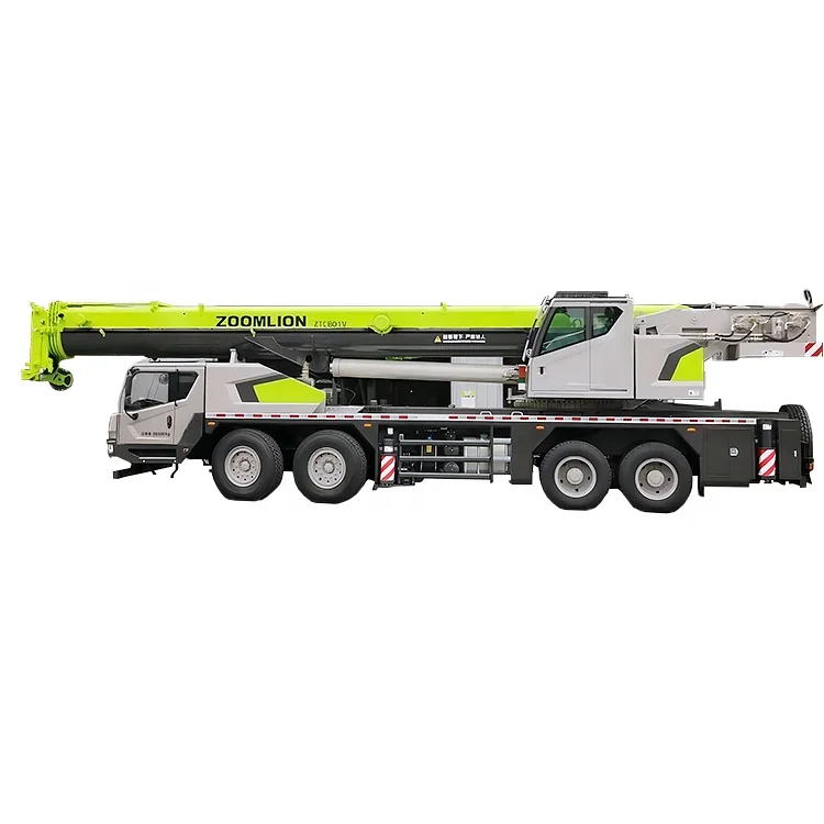 Zoomlion ZTC801V562-1: Versatile and Efficient 80-ton Truck Crane for Different Applications