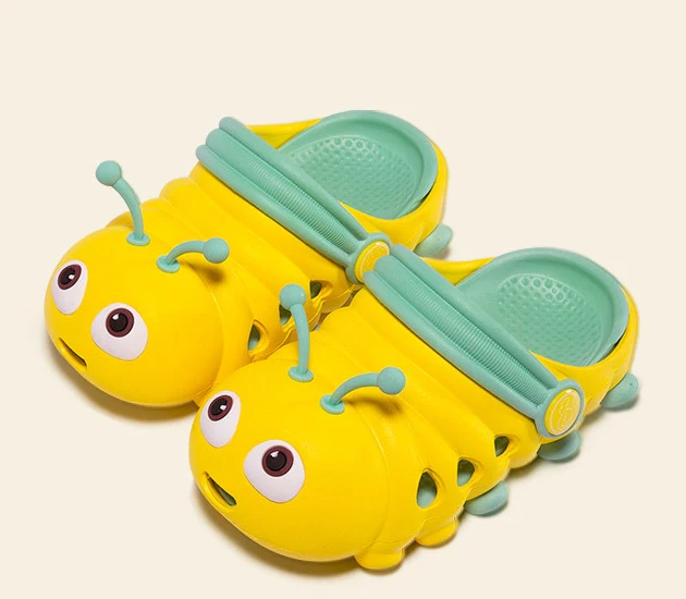 
2021 Unisex Summer Garden Shoes Cartoon Cute Eva Children Clogs For Kids Girl 