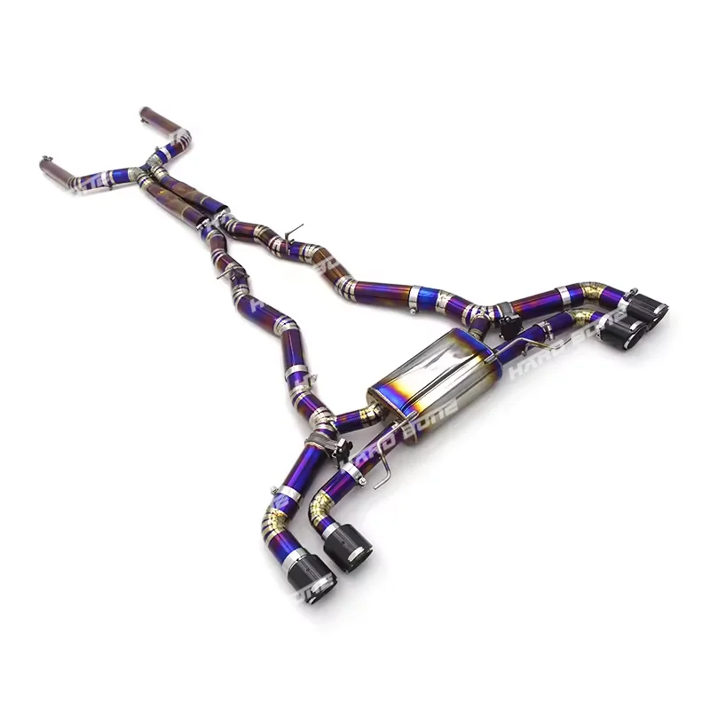 Титановый клапан Catback система для BMW M8 F91/F92/F93 4 T 2019-2023 четырехдверный седан выхлопной трубы глушителя автомобильных выхлопных труб