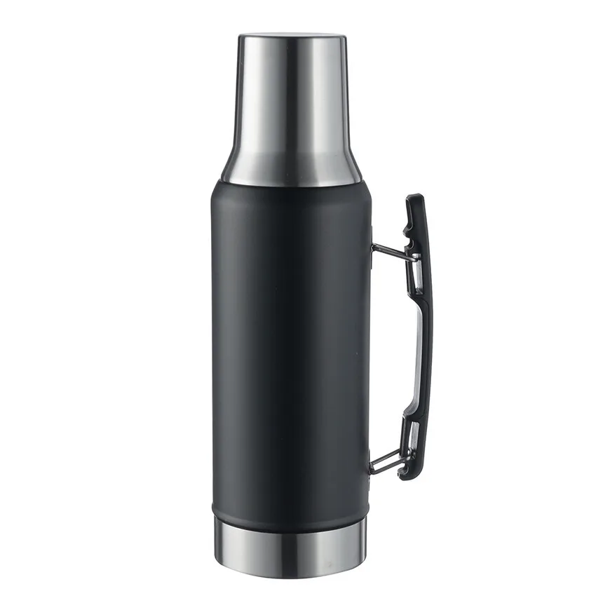 New 1300ML304 Stainless Steel Sports Coffee Vacuum Insulated Camping Thermos Kettle for Outdoor Activities