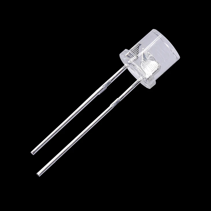 Светодиодный УФ-диод 5 мм DIP led uv Color 365 нм 380 395 410 UV