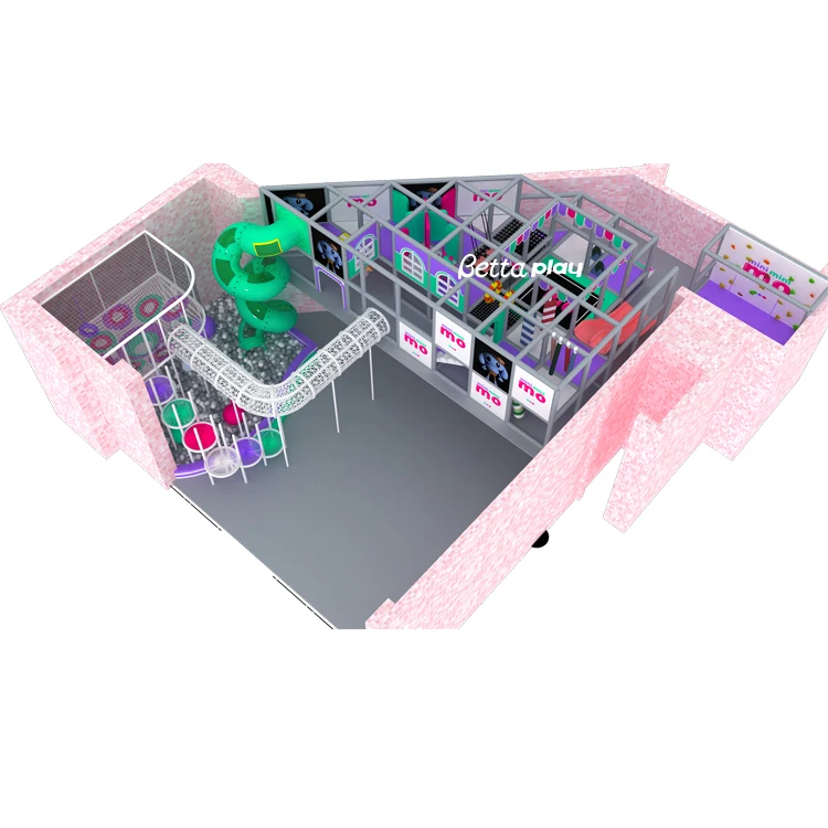 Betta Indoor Kids Playground Equipment Custom Design Kids Games Park Soft Play Area