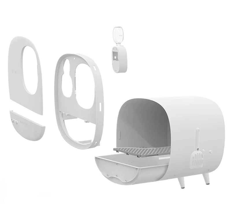 Factory wholesale cheap self-cleaning litter box automatic cat