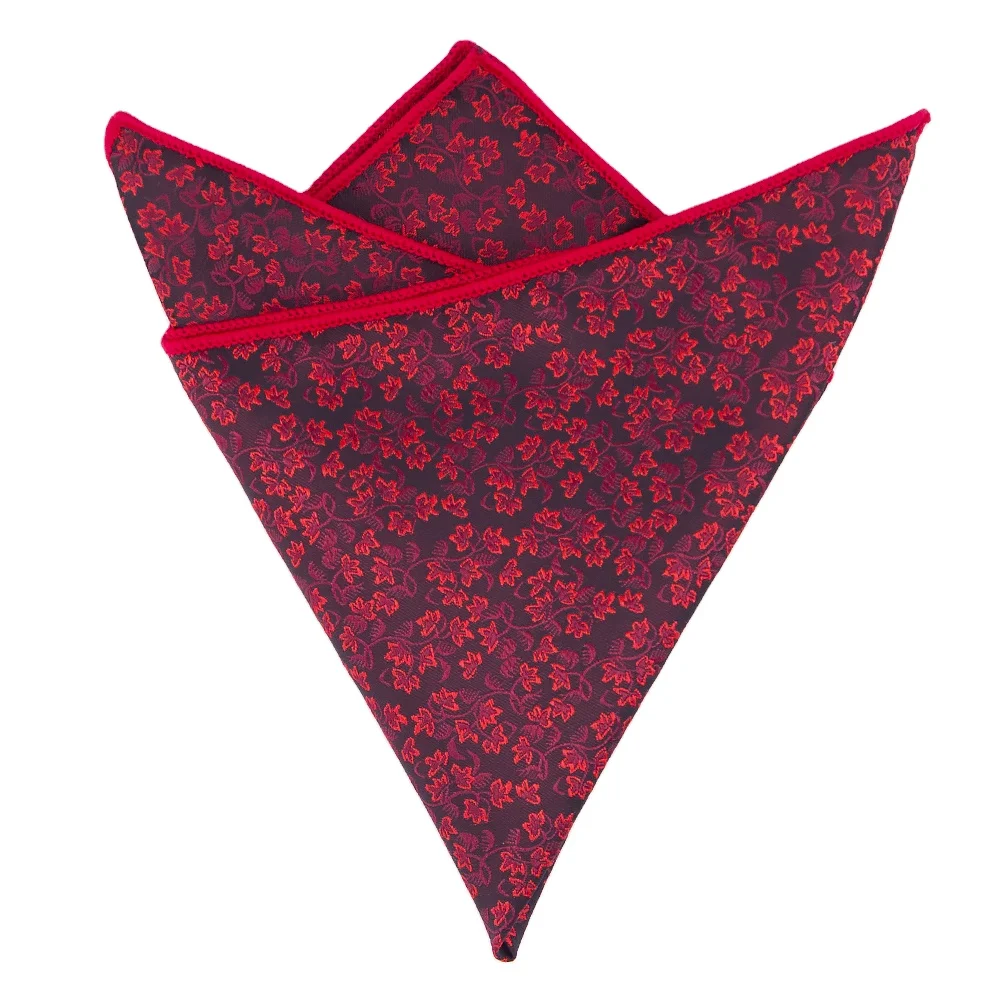 Customize Handmade 100% Pure Silk Pocket Squares Handkerchief Cotton High Quality