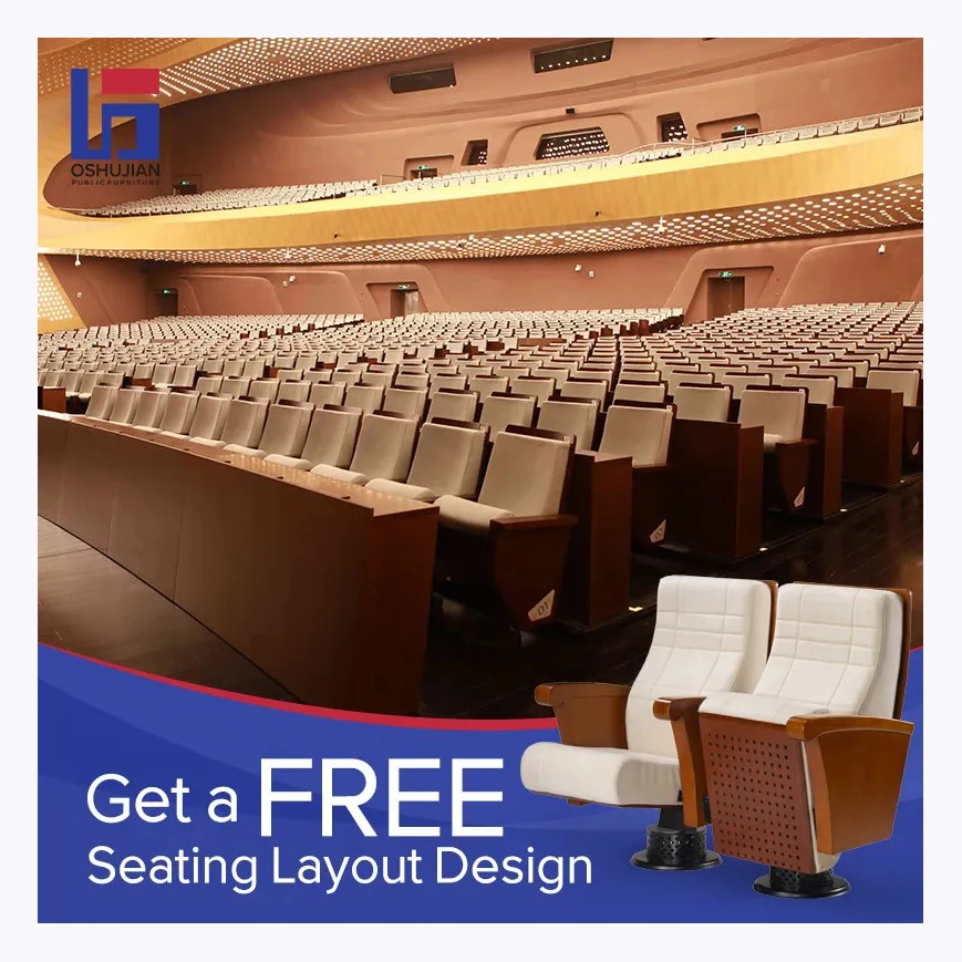 Factory supply theater seat furniture auditorium lecture hall seating church chair