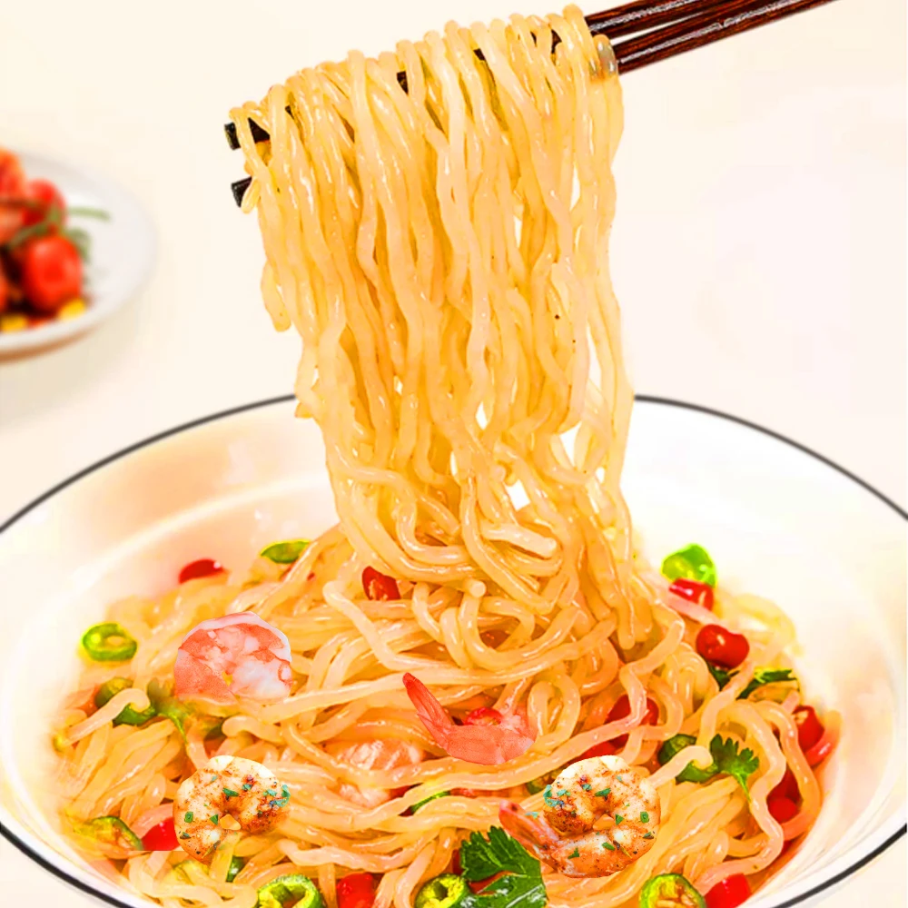 Wooslim Wholesale high quality gluten free Shirataki instant Konjac pasta with custom private label