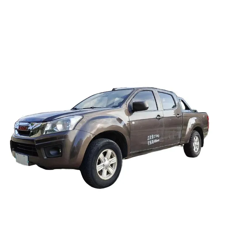 Diesel Old Pickup 2.5T AWD 2018 ISUZU Hydraulic Steering System Fabric Seats R17 Tire Size Aluminium Alloy Used Car