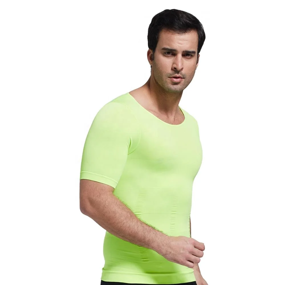 ZEROBODYS W064 Seamless Classic Firming Panels Compression Flat Tummy Men Waist Trainer Slim Shapewear