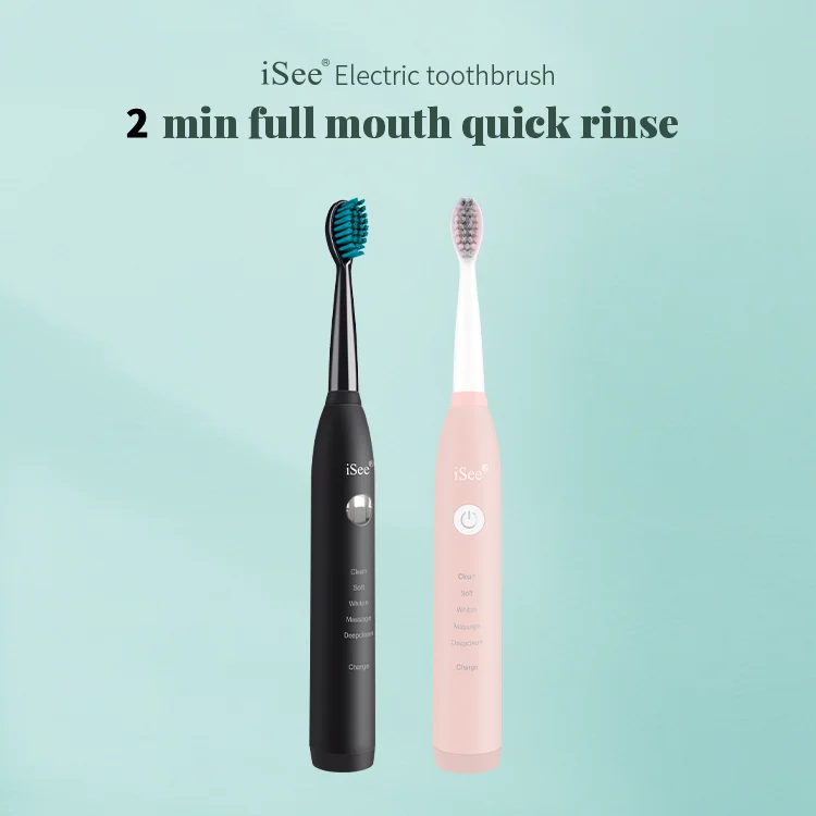 iSee Adult Electric toothbrush for The Bass brushing