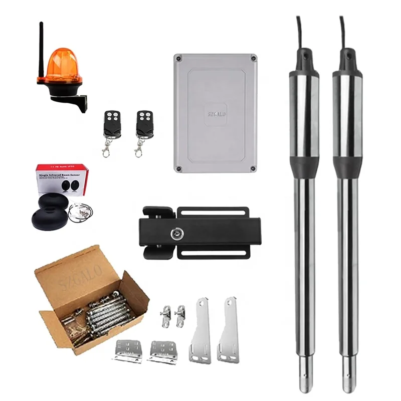 Electric Motor Linear Actuator Door Operator Automatic Swing Gate Opener Kit