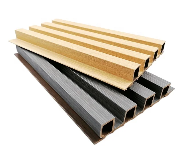 Waterproof wpc Cladding , WPC Interior decoration Wall Panel wood design wpc wall panel