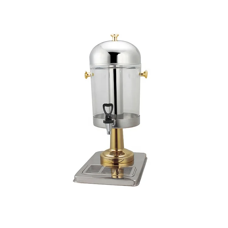 Wholesale Popular 8L Gold or Sliver Beverage Dispenser Soft Drink Dispenser