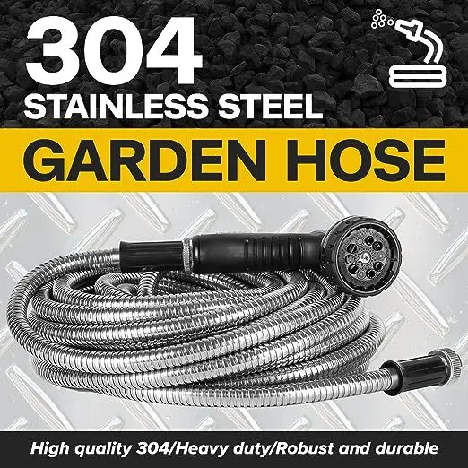 100 feet adjustable durable 3 layer latex expandable magic garden water hose pipe with brass fittings