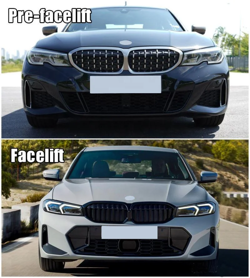 Great new design bodykit for 3S G20 2018y to G20 LCI 2023y style auto car parts with bumper grill rear diffuser facelift