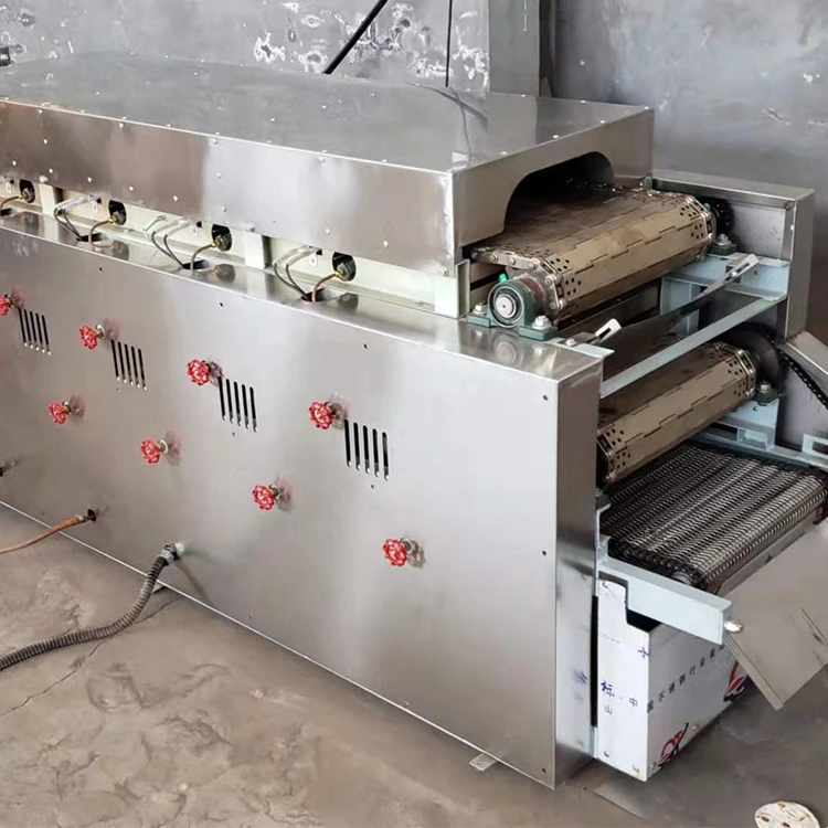 Automatic Pita Bread Machine Arabic Bread Production Line For Tortilla Roti Chapati Making Forming Baking Oven Price On Sale