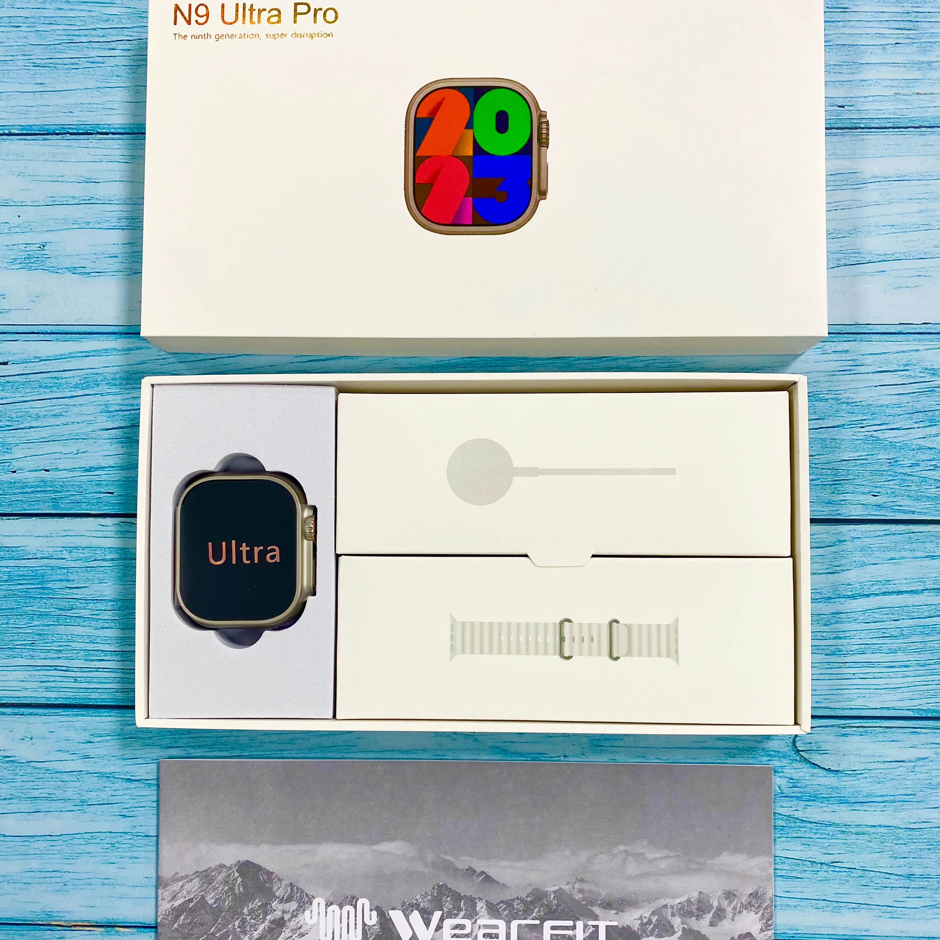 2023 New arrive 2.1 inch 49MM relojes smart watch series 8 iwo wearfitpro app series8 N9 ultra pro smartwatch with compass