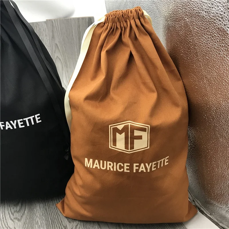 Custom Dust bag Canvas Cotton Drawstring Shoe Bags