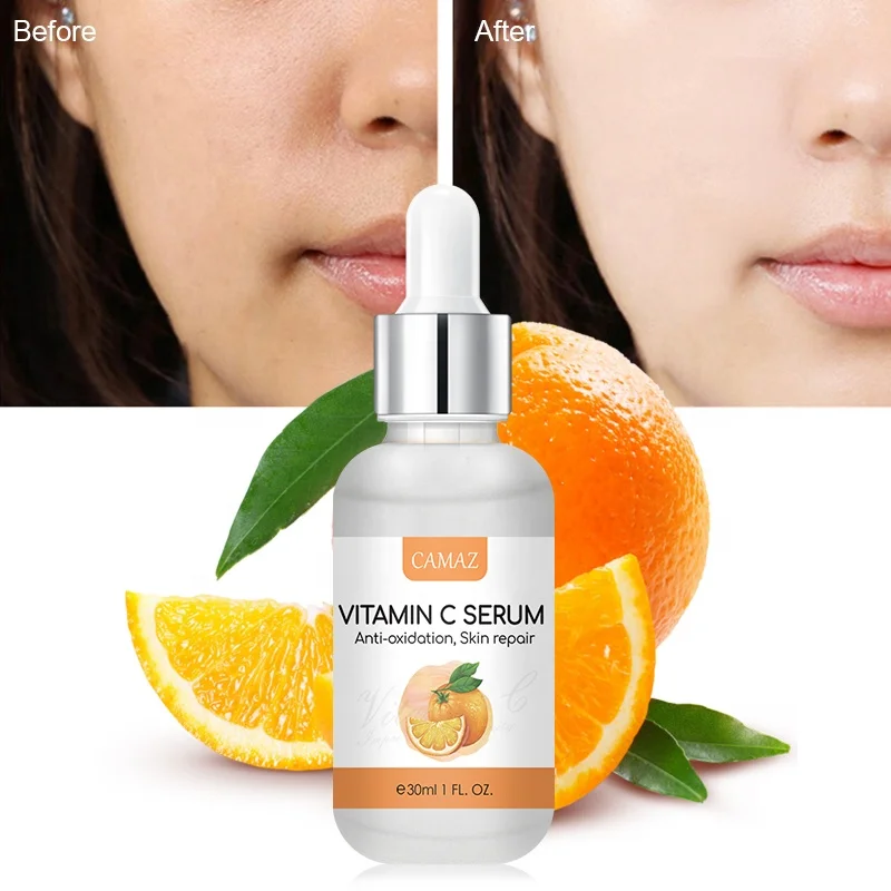 CAMAZ Factory Directly  Pure VC Serum For Face Glow Serum Removes Dark Spot Acne, Anti-aging Oxidant Serums For Woman