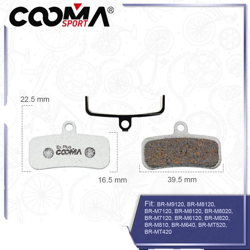 MTB  bike third generation resin aluminum alloy brake pad disc brake Shiman0/AVID/Hayes Magura Ultra light and wear-resistant