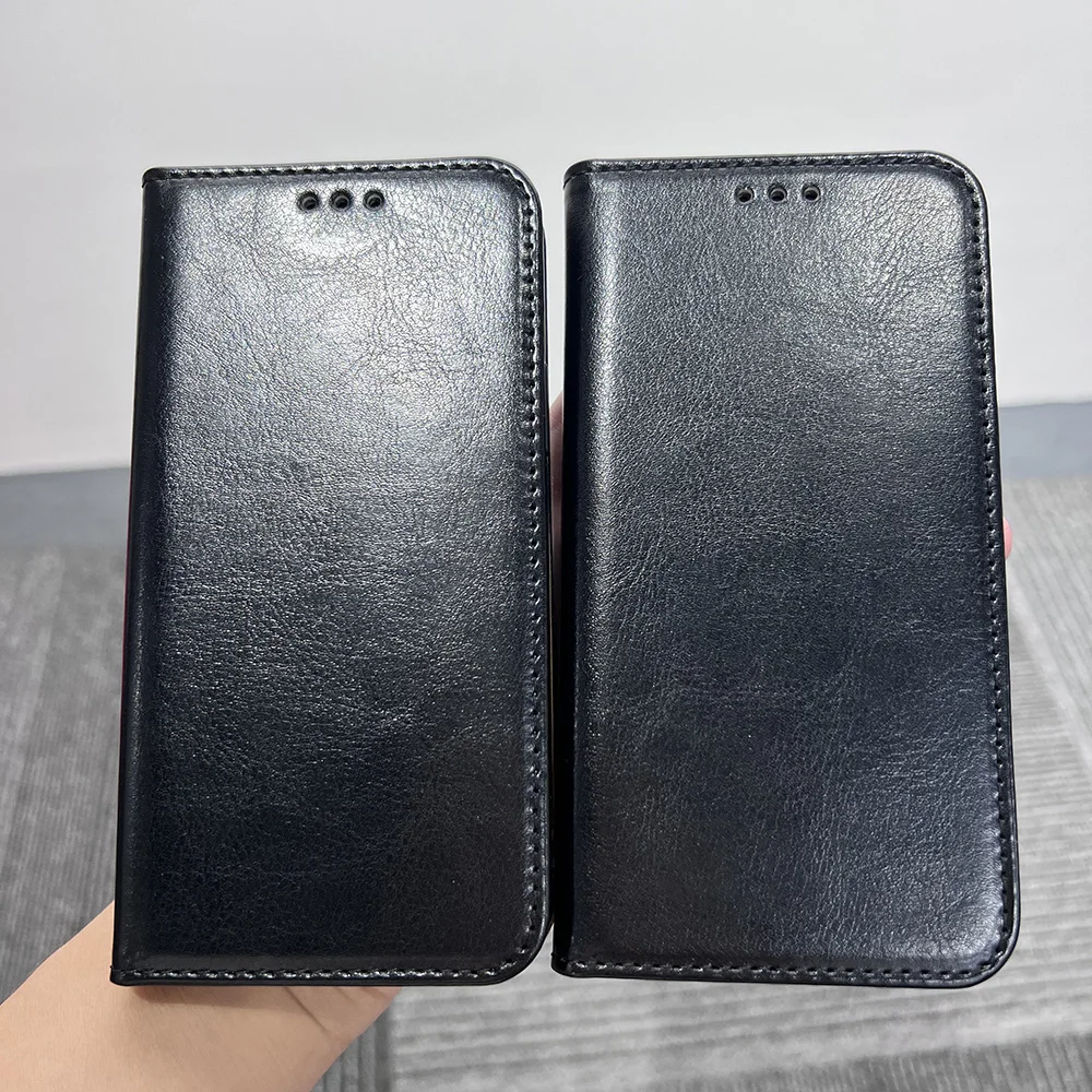 Factory Price Strong Magnet Phone Case PU Leather Back Cover Wallet Case for iPhone 14pro max