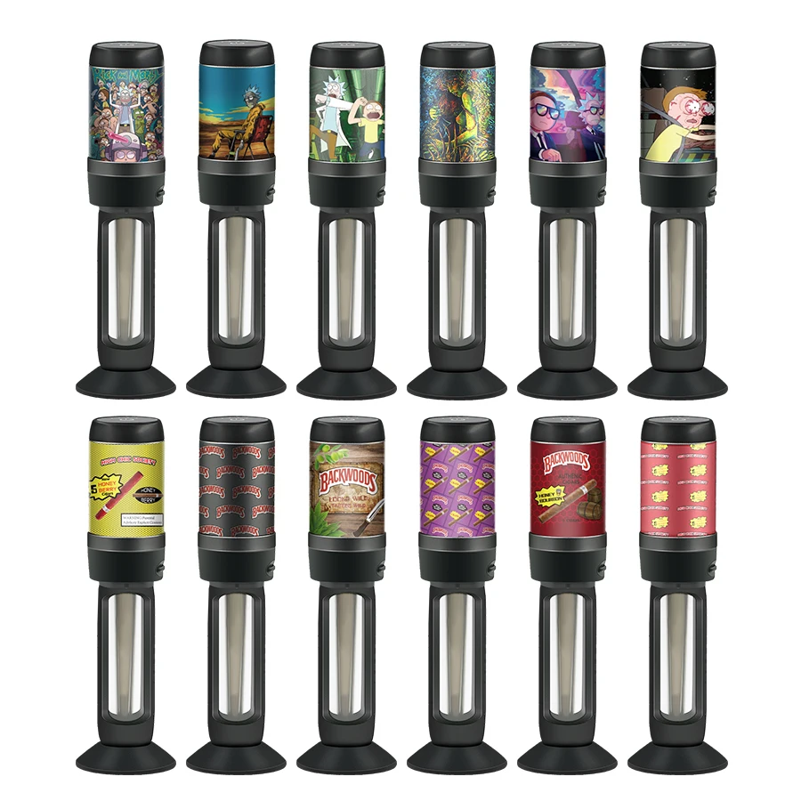 Custom Logo 63 Mm 2 In 1 Grinder Watch Girl  Usb Mini Electric Salt And Pepper Grinder Herbal Tobacco