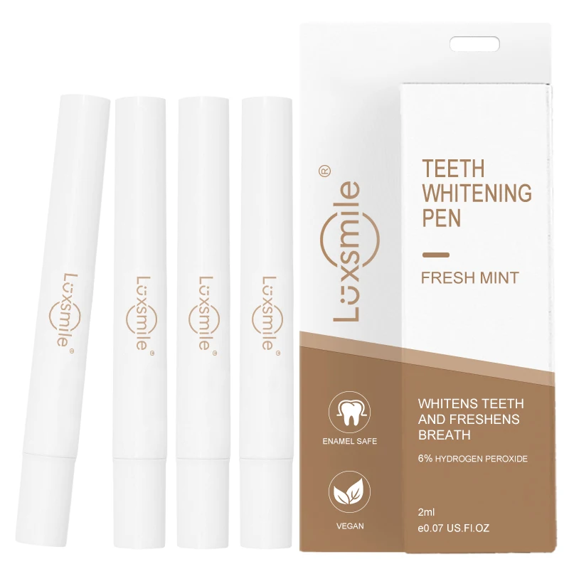 Wholesale Best Selling Professional Home sliver 24k Gold 16% 35% 44%Hp Non Peroxid Teeth Whitening Gel Pens With Custom Brand