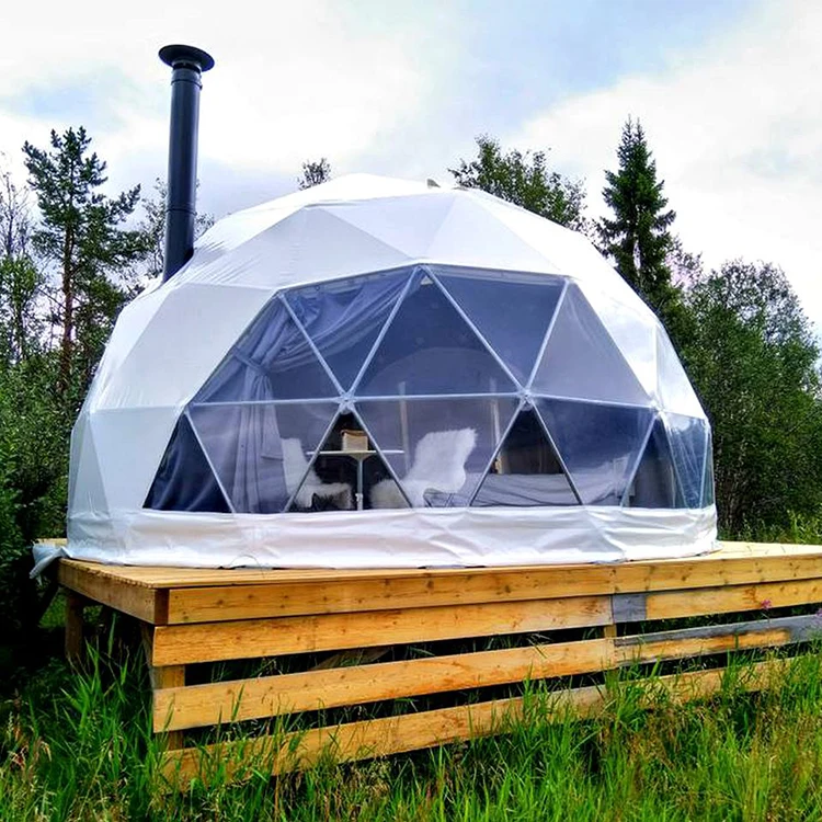 Geodesic Dome House Tent Prefab Geodome For business outdoors camping
