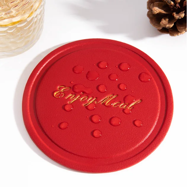 Custom Drink Coasters Coffee Cup Heating Coaster Heating Coaster