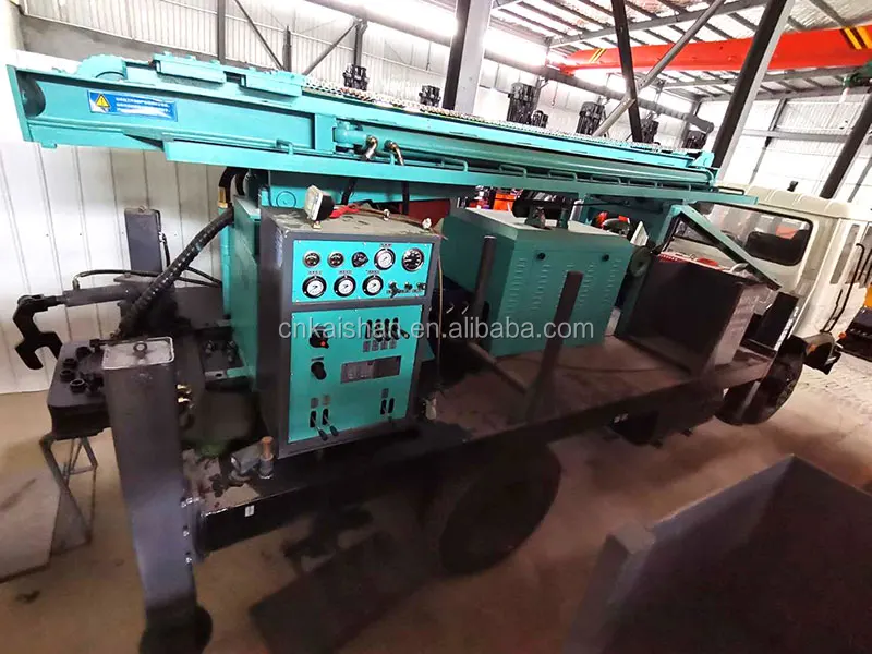 KW280 Cheap 280m Water Well Drilling Rig Borehole Crawler-mounted Hydraulic Drilling Machine