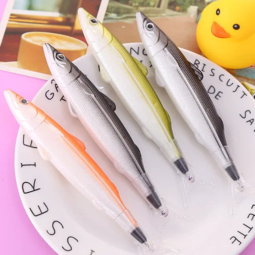 New cartoon fish shape pen creative ocean series ballpoint pen gift promotion pen
