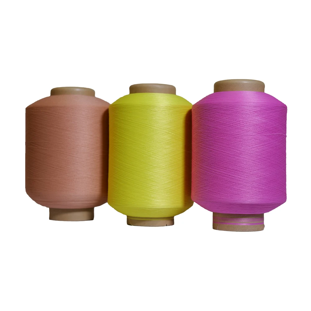 New Yarns Sales Sewing Knitting Machine Mixed Colors 81% Nylon 19% Spandex Blended Covered Yarn for Socks Sweaters