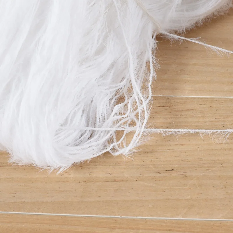 
Crochet yarn feathers yarn patterns manufacturer of Chinese fancy yarn production base 100% nylon knitting for garments 