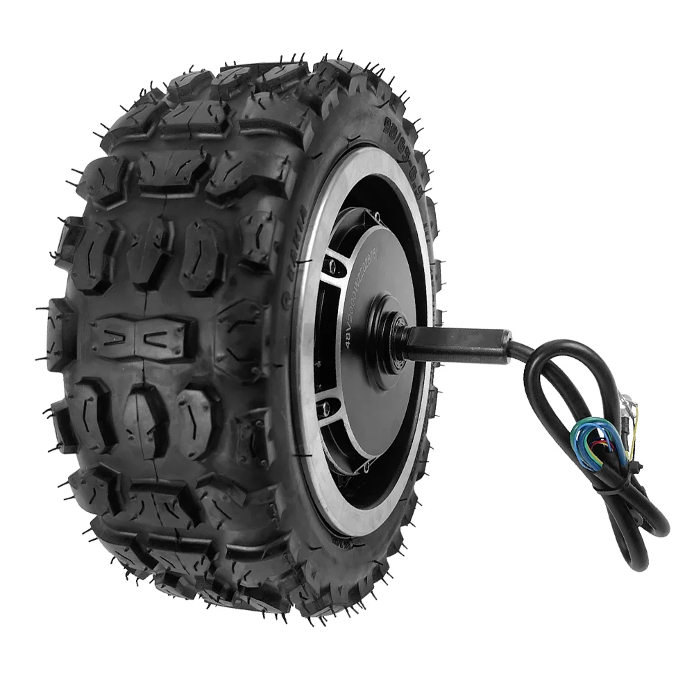 Factory 2000w e-scooter 48v 60v 72v rear drive scooter 15 magnet poles skateboard 11 inch dc wheels motor