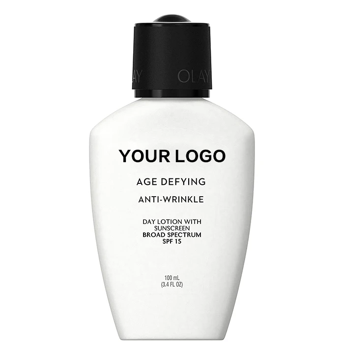 Оптовая продажа, увлажняющий антивозрастной увлажняющий лосьон для лица с солнцезащитным SPF 15