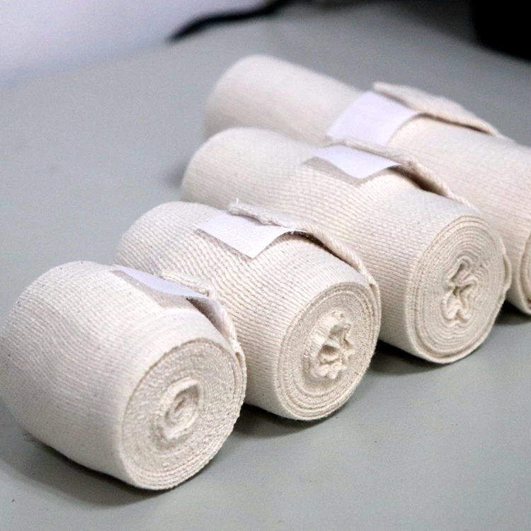 
near hangzhou american USA market honeycomb elastic bandages with hook and loop closure 