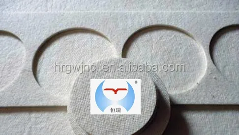 Ceramic fiber 1430 aluminum silicate fiber paper gasket for high temperature sealing