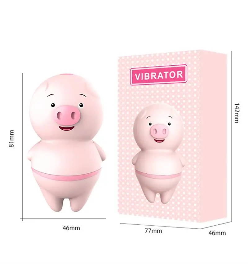 MOGlovers Piggy Vibrator Female Pleasure Toys G-Spot Clitoral toys for couples tongue vibrator