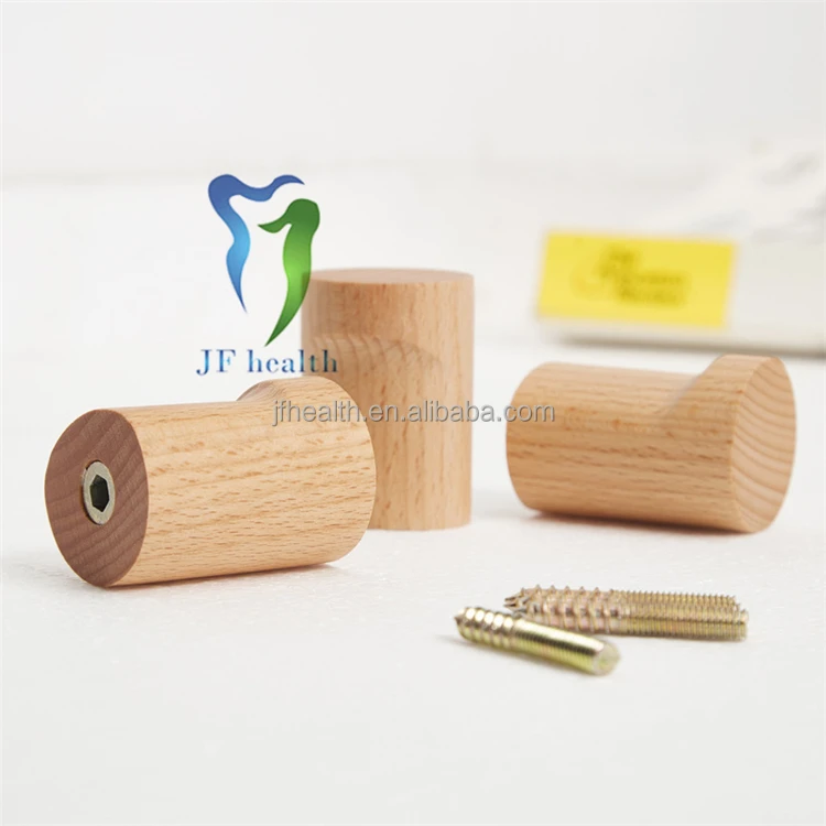 Wall Mounted Rustic Beech Wall Coat Hook Vintage Wall Storage Hat Hanger Wooden Hook