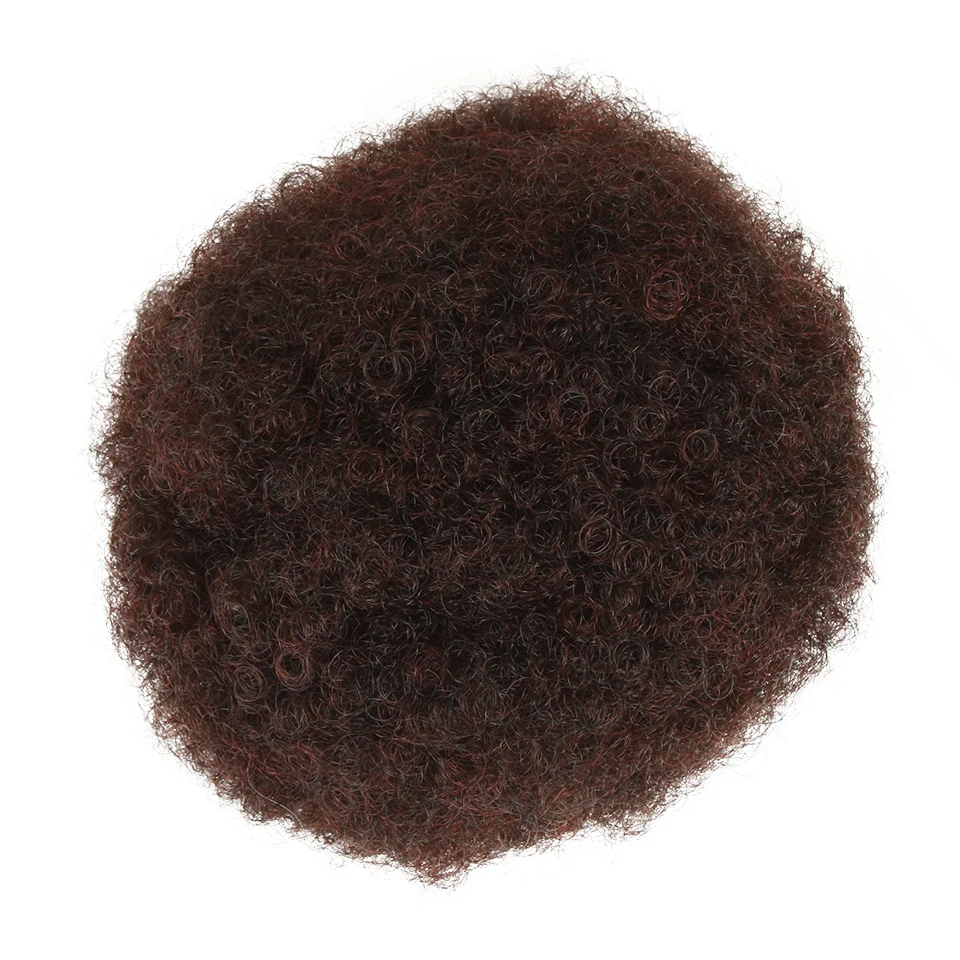 Afro kinky bun Drawstring Ponytail clip on afro puff curly drawstring ties for ponytails 2020 synthetic ponytail hair extensions