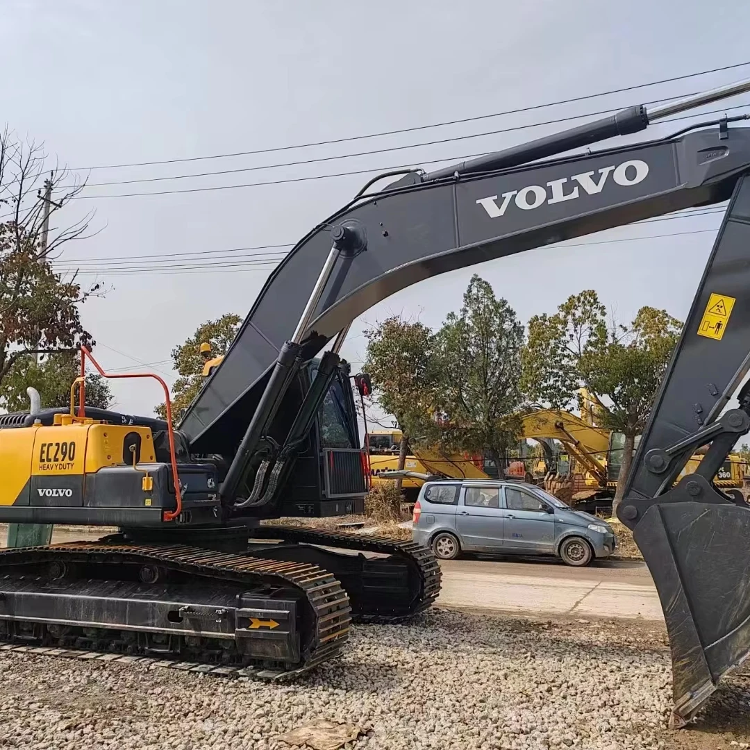 Высококачественный Подержанный мини-экскаватор Komatsu VOLVO EC290 оригинальная строительная техника основные компоненты насоса почти рабочее время