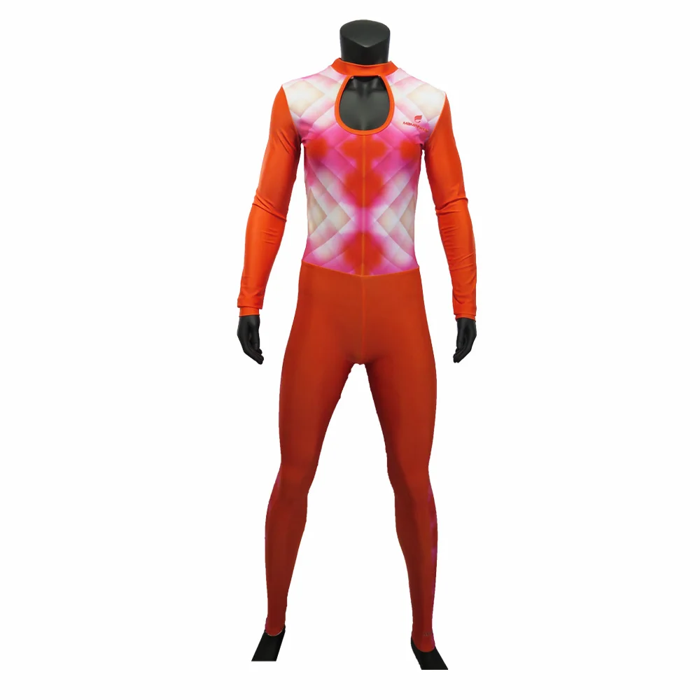 High quality outdoor good color custom speed skin suit,long sleeve inline skate skin suit