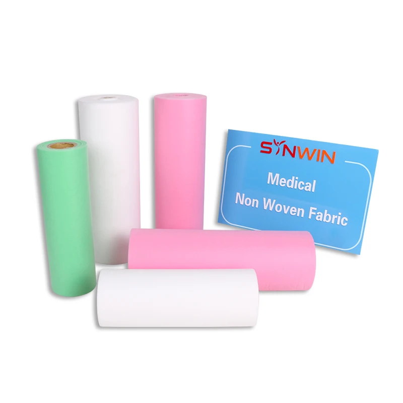 PP non woven fabric roll for medical disposable pp bed sheets