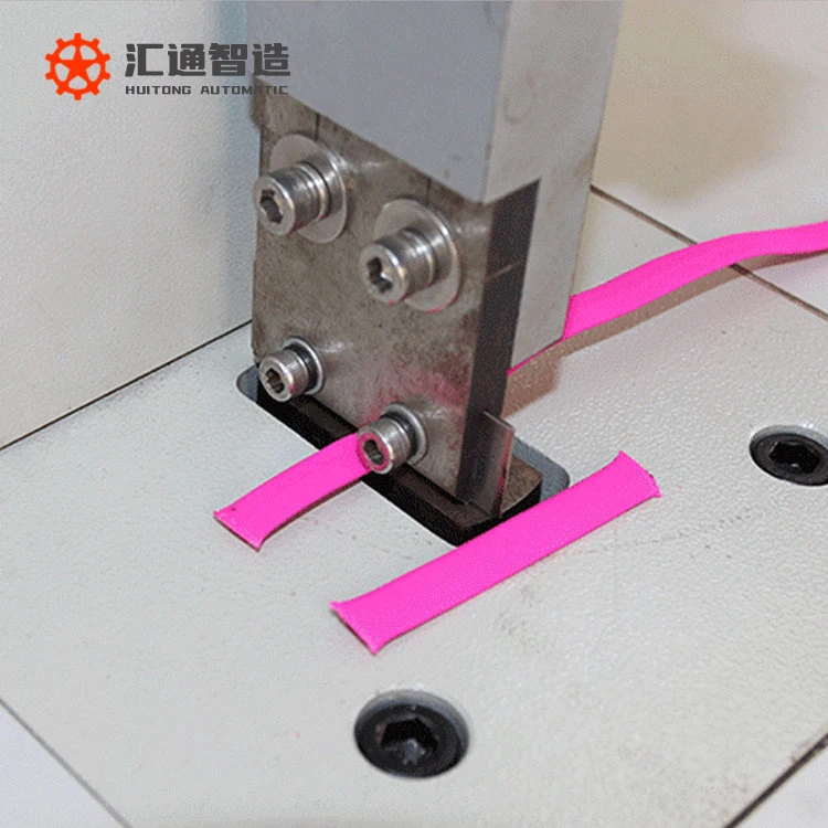 logo lingerie straps machine for Elastic Webbing/Ribbon/Belt/Tape with Embossed 3D Raised Name Logo