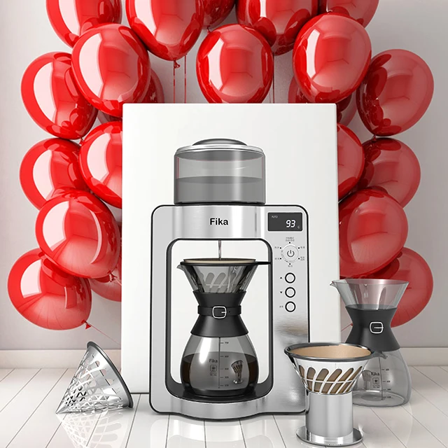  Homezest CDC-503 1.0l cafetera driper электронный бариста кофе залить Кофеварка