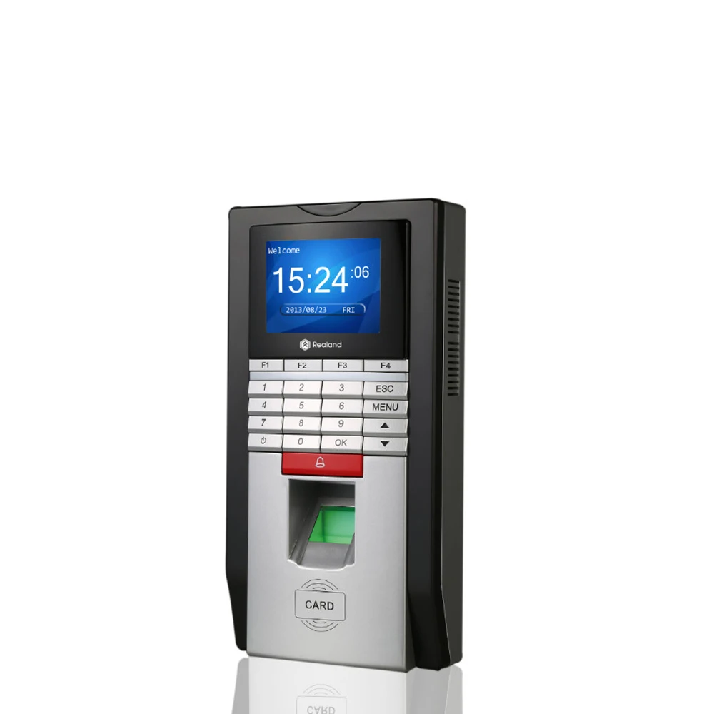 Realand M-L131 2,4 дюймов TFT цветной экран WIFI аппарата контроля доступа по отпечаткам пальцев система посещаемости времени