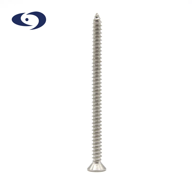 Customized DIN965 M2 M2.5 M3 M4 M5 M6 M7 M8 Metric Stainless Steel Cross Recessed Phillips Flat Countersunk Head Machine Screw