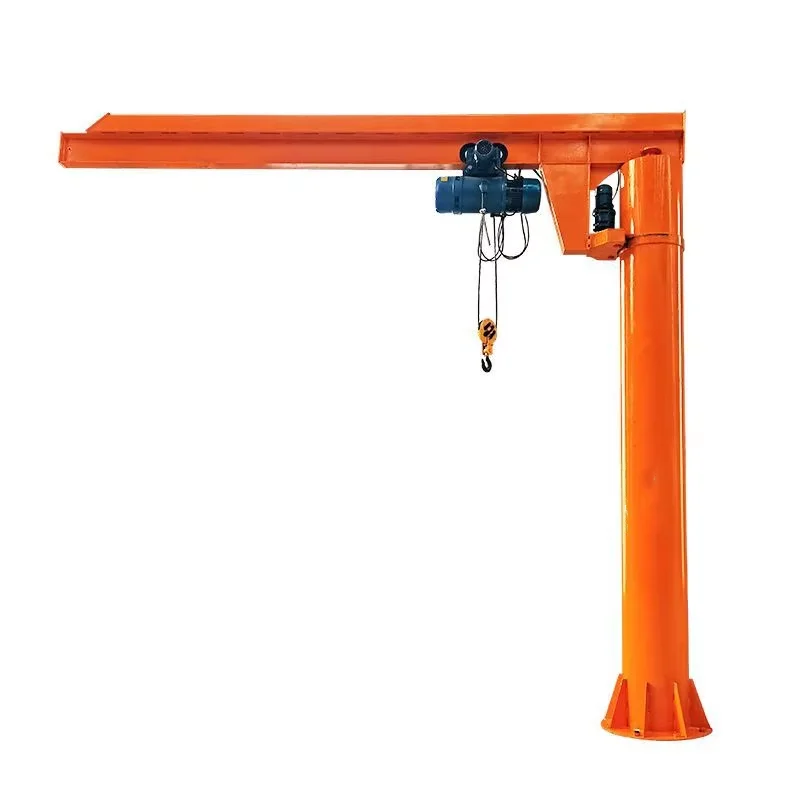 Hot sale 0.5 1 2 4 5 TON Fixed Column-Type 360 Degree Rotating Manual Jib Lifting Cranes column Suspension arm
